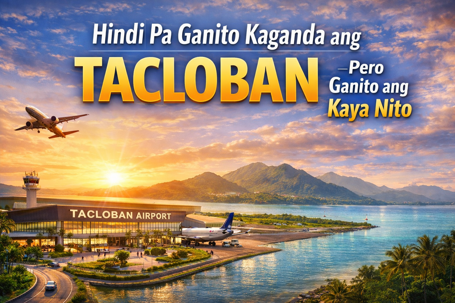Inquiry on the Maintenance and Landscaping of the Access Road Beside the New Tacloban Terminal