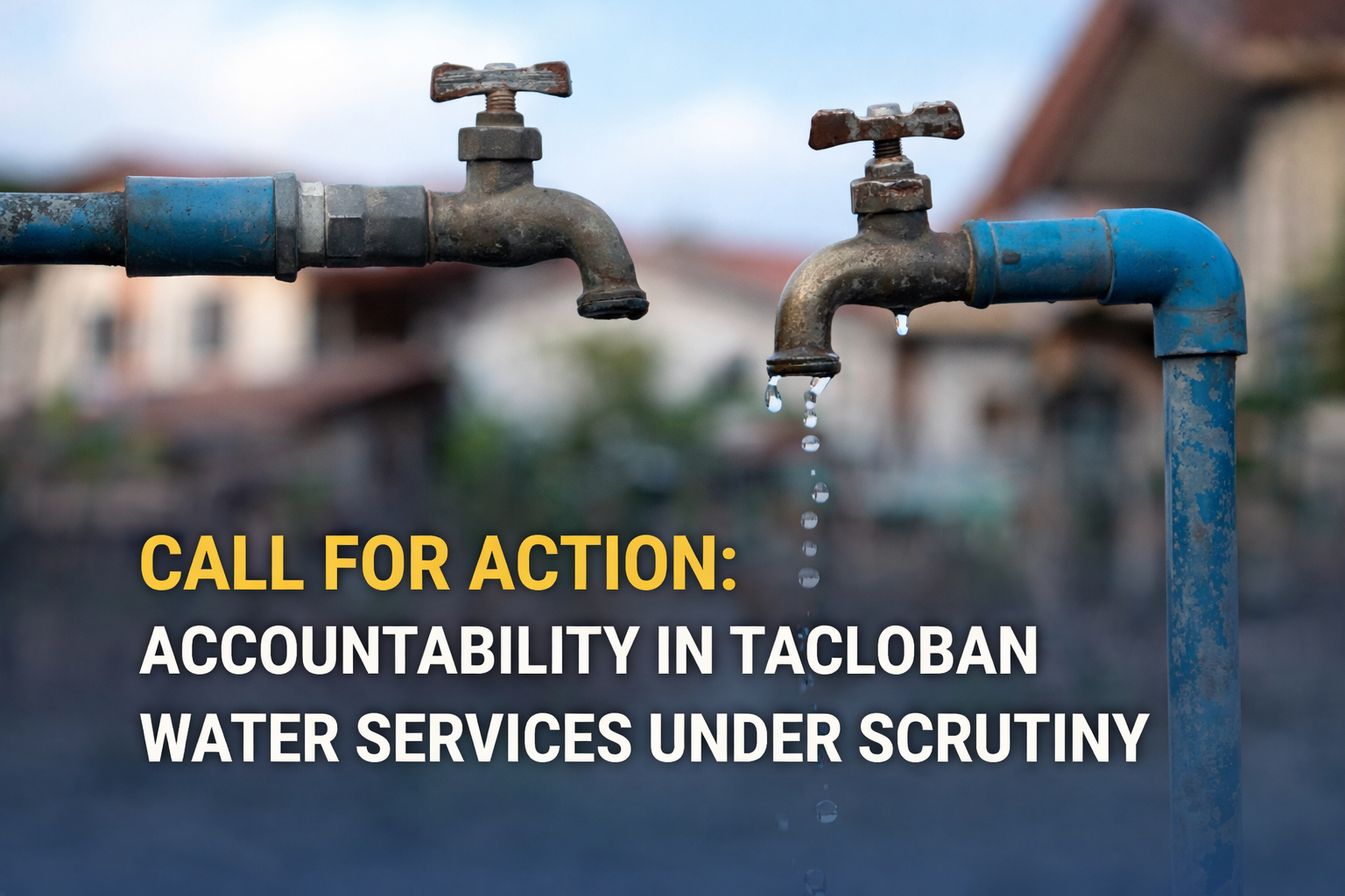 Water Accountability in Tacloban